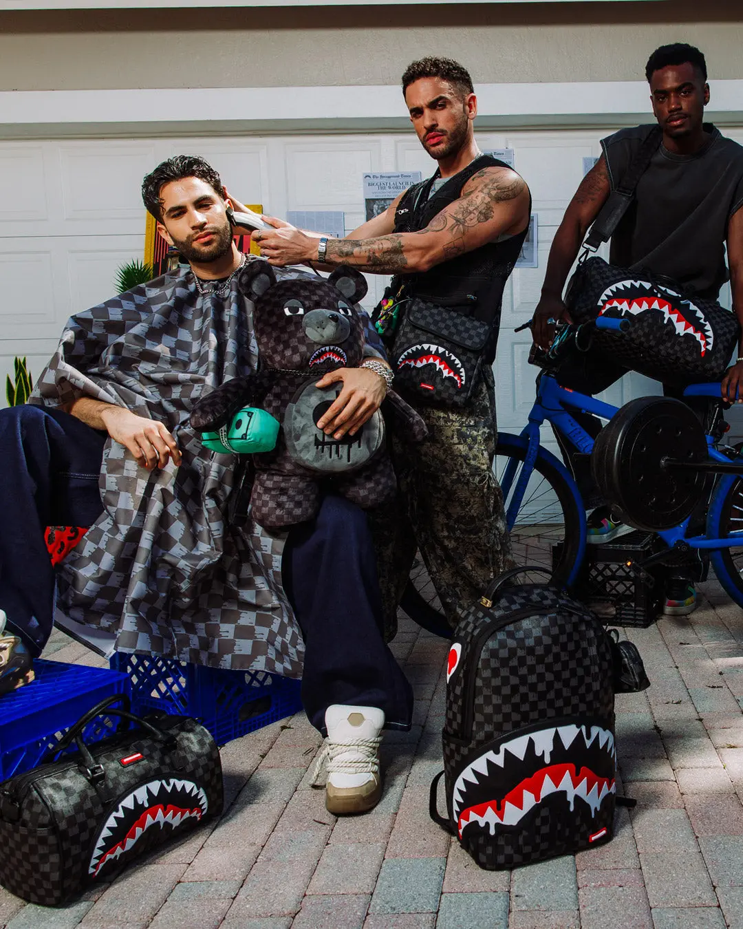 SHARKS IN PARIS THUNDERDRIP DUFFLE - Image 8