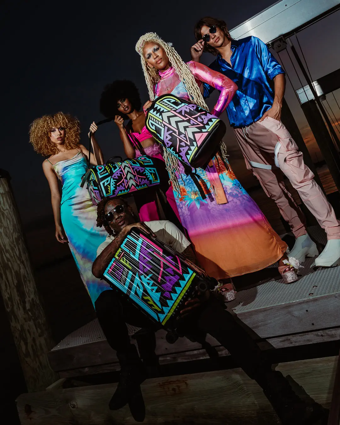 A.I. PATH TO THE FUTURE III DUFFLE - SANDFLOWER COLLAB (GLOW IN THE DARK) - Image 6
