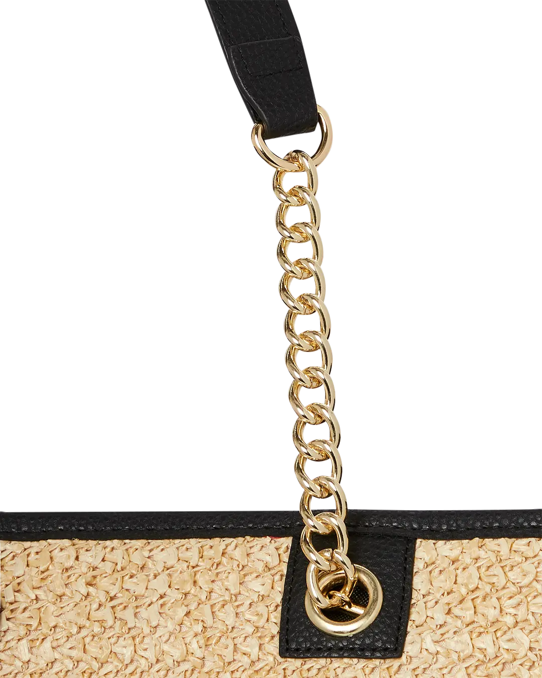 RAFFIA PALM TOTE - Image 8