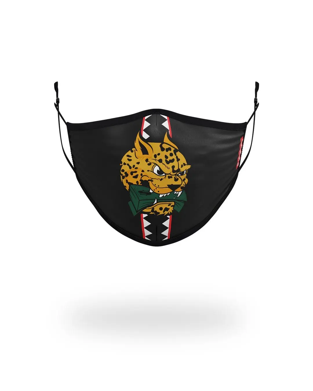 KIDS FORM FITTING MASK: SPUCCI LEOPARD