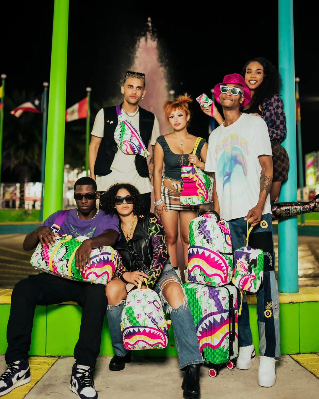 DREAMY TECHNICOLOR BACKPACK (DLXV) - Image 8