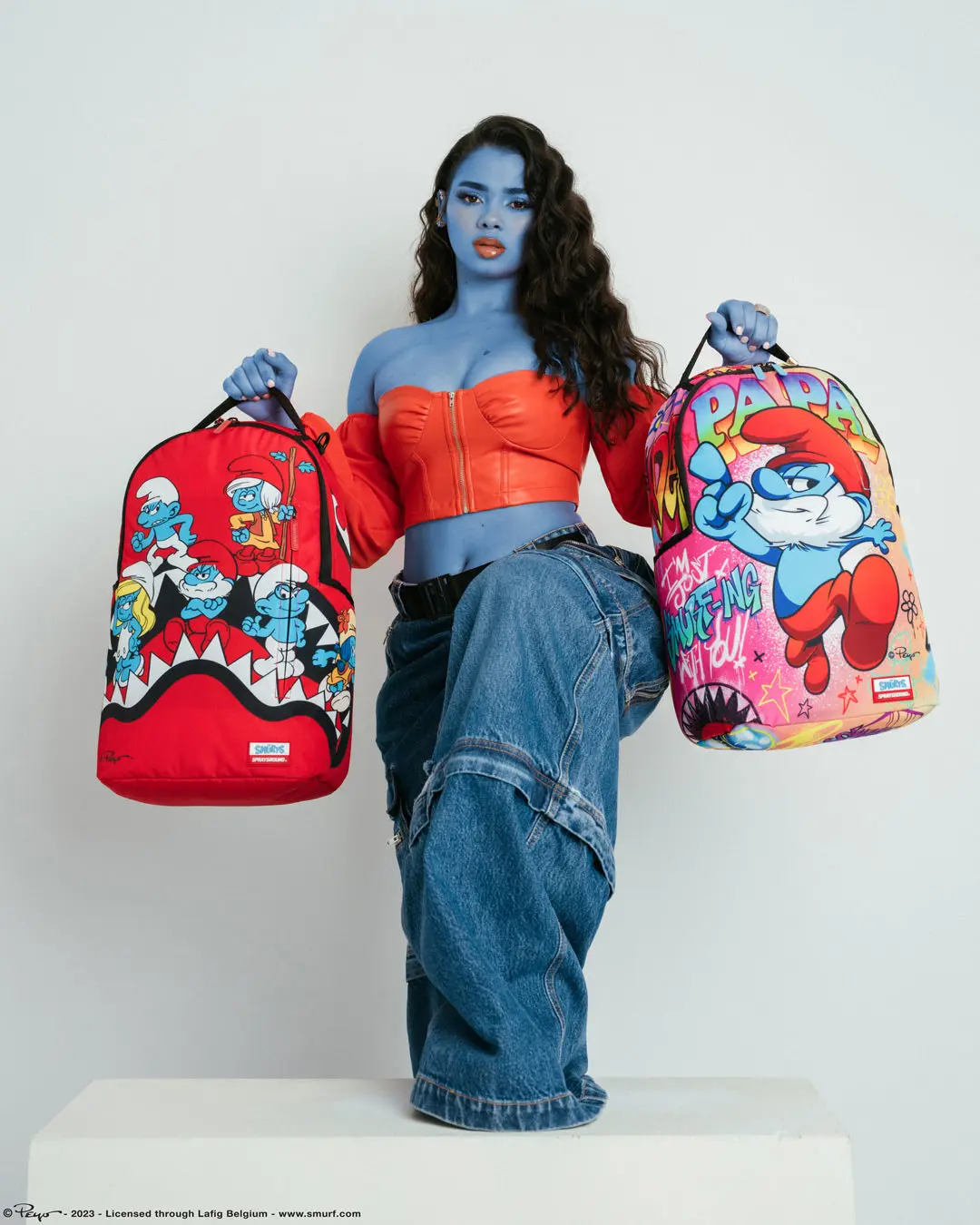 PAPA SMURF ON THE RUN BACKPACK - Image 10