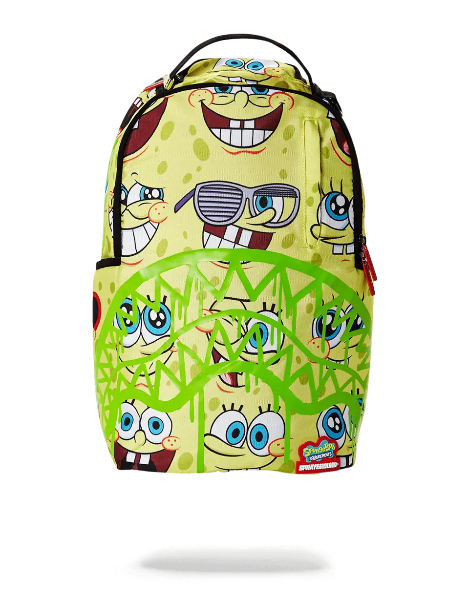 SPONGEBOB SPRAYPAINT FACE PATTERN