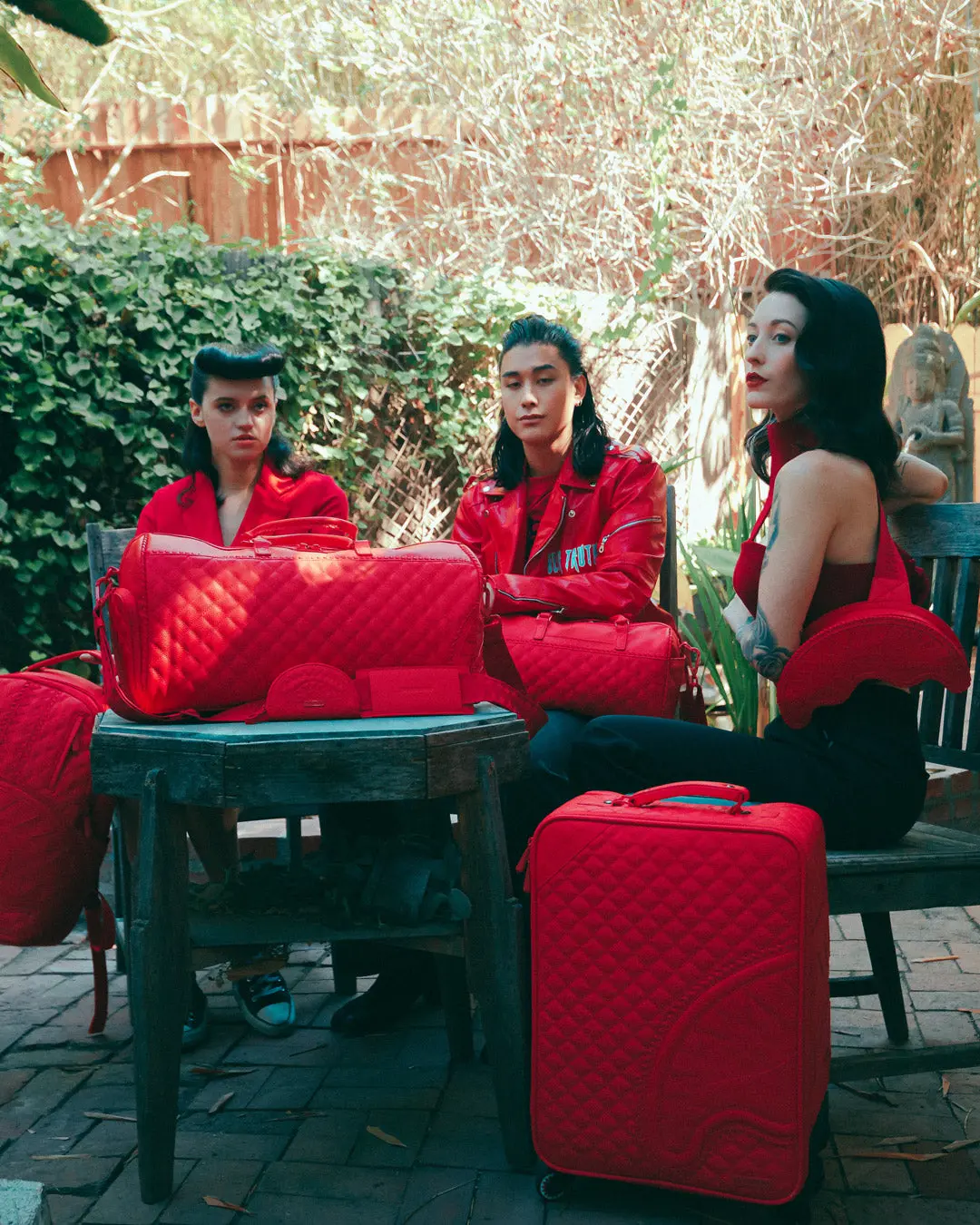 RED RIVIERA SHARKMOUTH CROSSBODY - Image 9