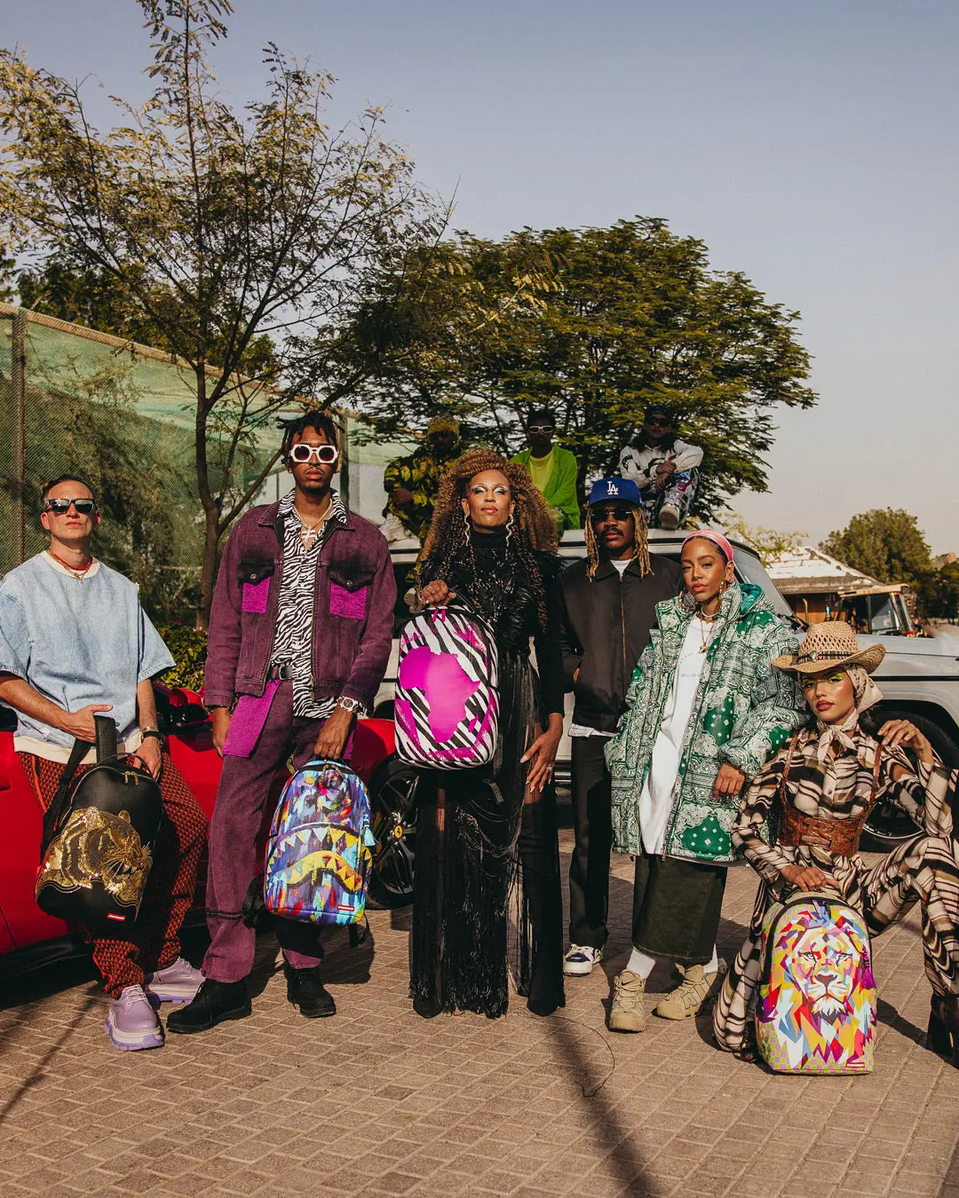 A.I.8 AFRICAN INTELLIGENCE MOTHERLAND LOVE BACKPACK (DLXV) - Image 10