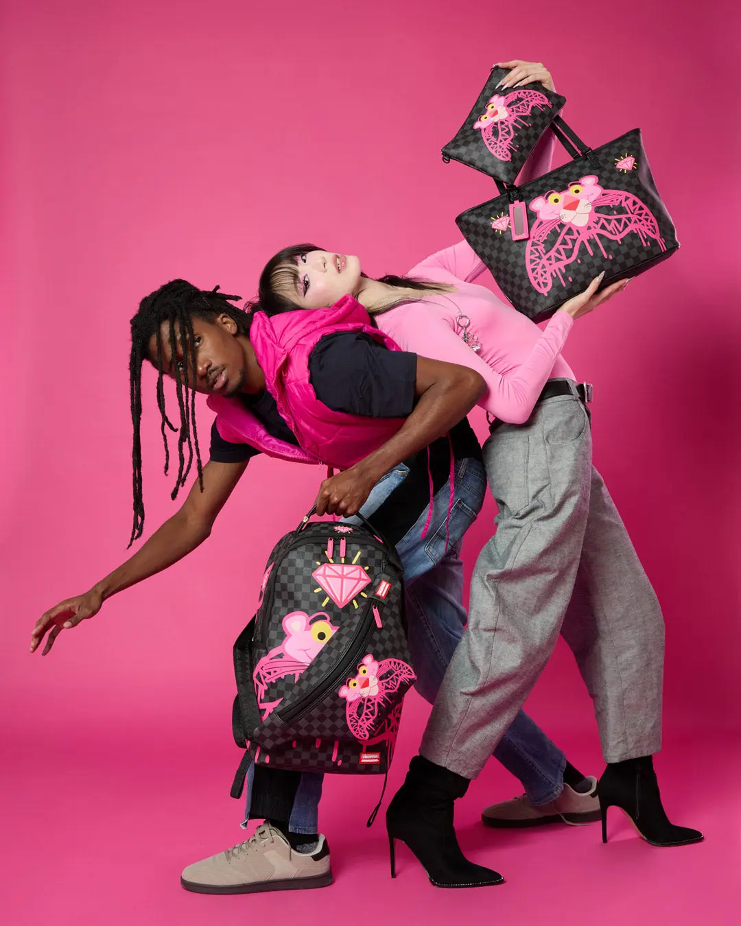 PINK PANTHER DIAMOND SHARK BACKPACK - Image 7